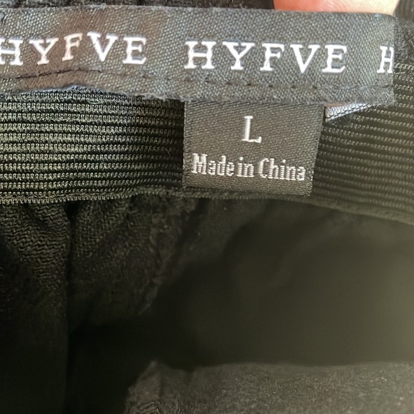 Hyfve Paper Bag Black Shorts - Picture 4 of 5